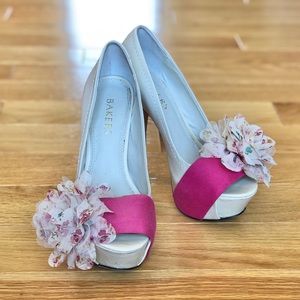 Bakers Floral Heels